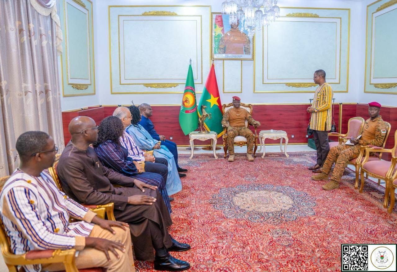 Audience au Palais présidentiel de Koulouba.